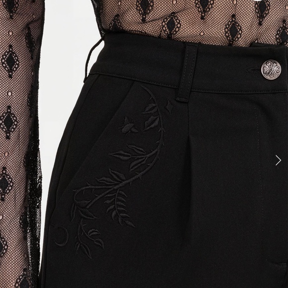 Disturbia - Mona Embroidered Tapered Trousers - Picture 4 of 7